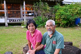 到與古田家住一晚含兩餐