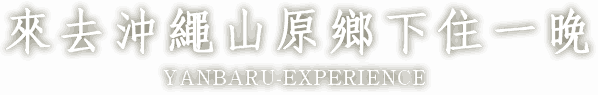 來去沖繩山原住一晚